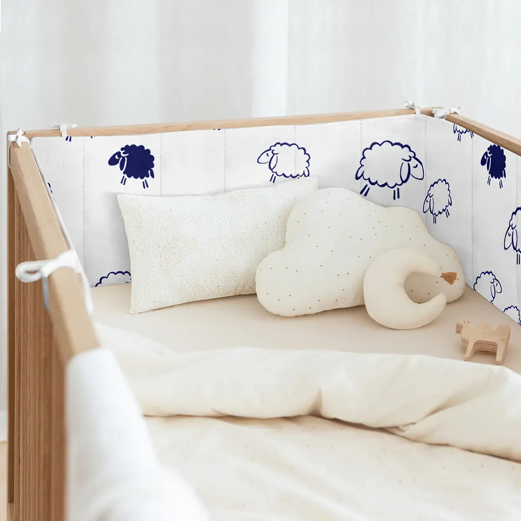 Набір бортиків в ліжечко SHEEP COSAS (4822052280133) - фото 2