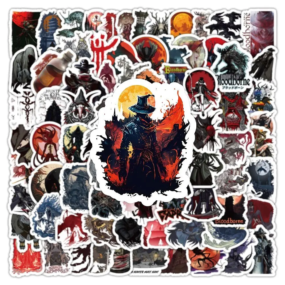 Стикерпак GeekLand Bloodborne 100 штук - фото 5