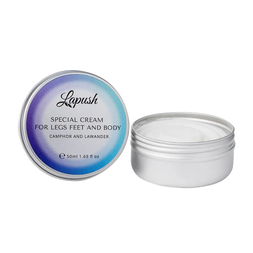 Зігріваючий крем для ніг та тіла Lapush 50 мл - фото 2