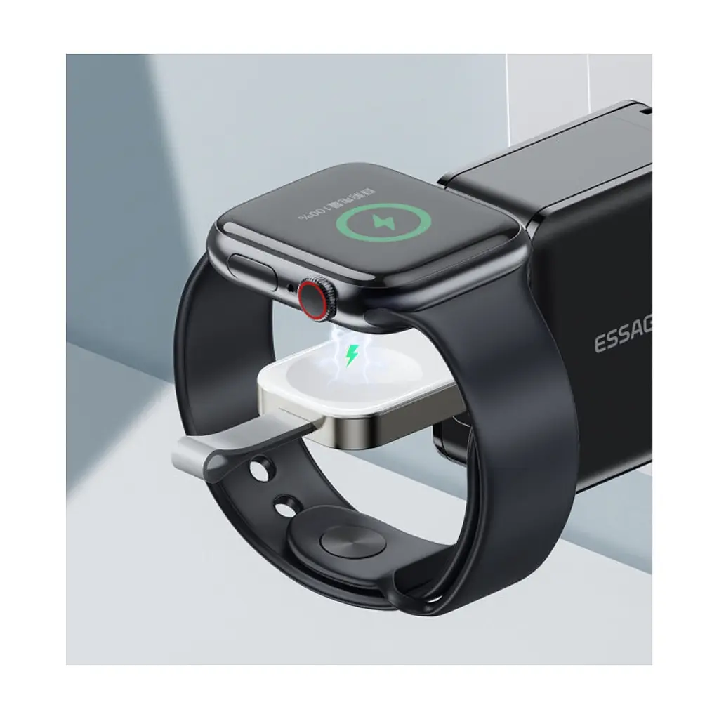 Зарядний пристрій Essager Wireless charger for smart watch USB-C (EWXT-YB02-Z) - фото 3