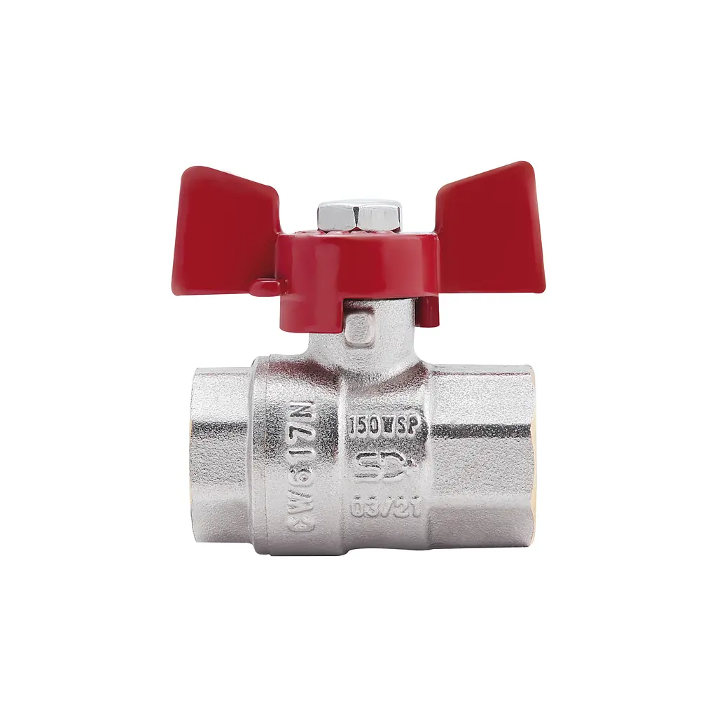 Кран кульовий SD Plus 3/4" ВР для води (метелик) SD602NW20PN40 - фото 3