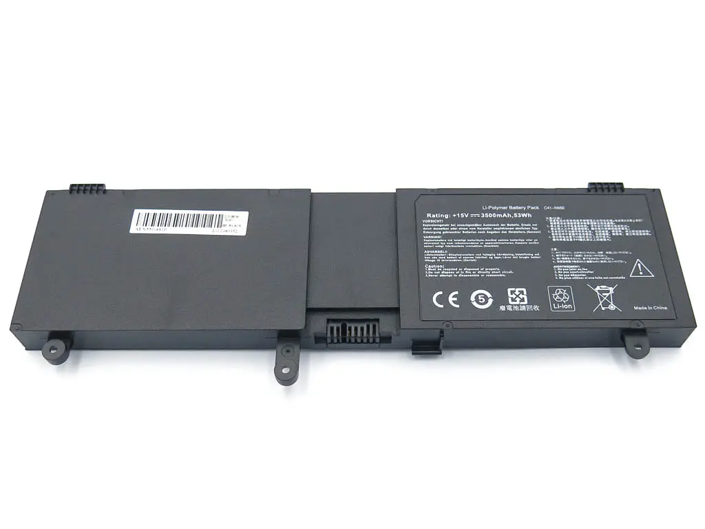 Акумулятор C41-N550 для Asus Q550L, Q550LF, G550, G550J, G550JK (15V 3500 mAh). - фото 2