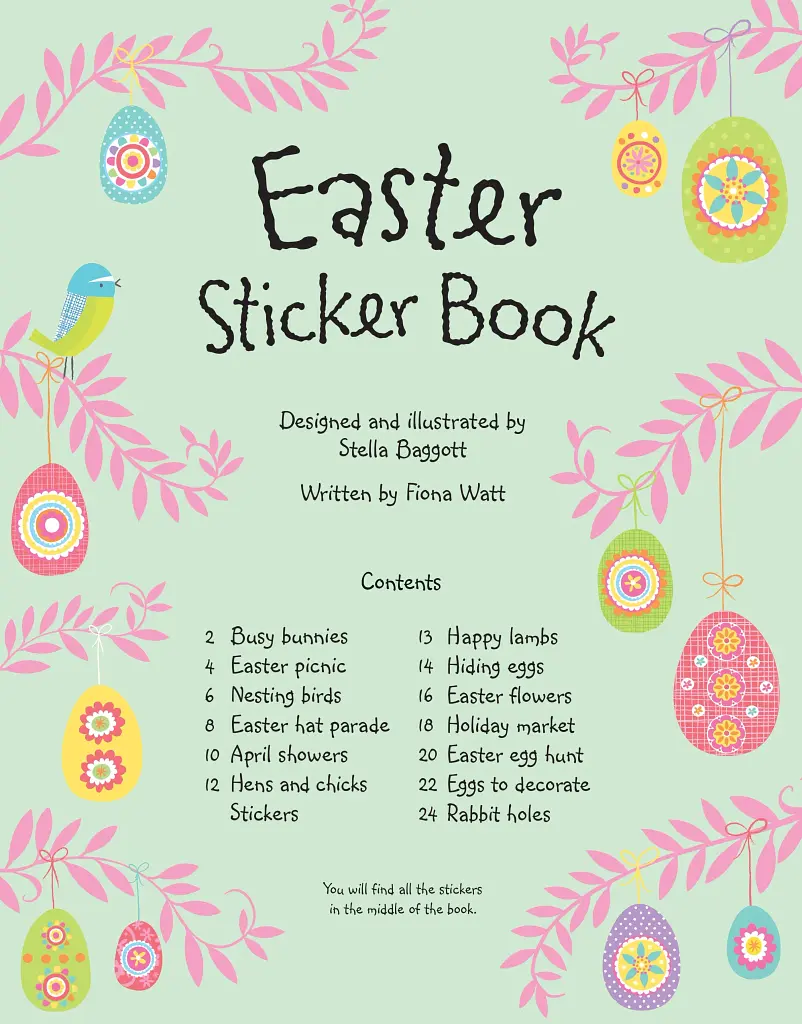 Sticker Books: Easter - фото 2