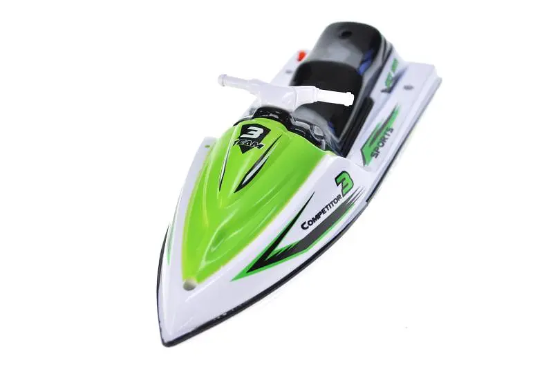 Іграшковий водний мотоцикл аквабайк на батарейках Race Boat 53907 в коробці р.23х8,5х9,5см - фото 3