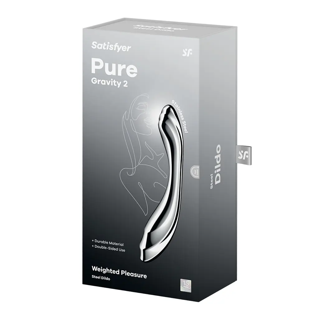 Металевий ділдо Satisfyer Pure Gravity 2 - фото 5