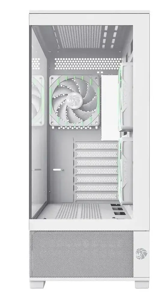 Корпус GameMax Vista 2 A Tempered Glass без БЖ White (VISTA 2 AW) - фото 6