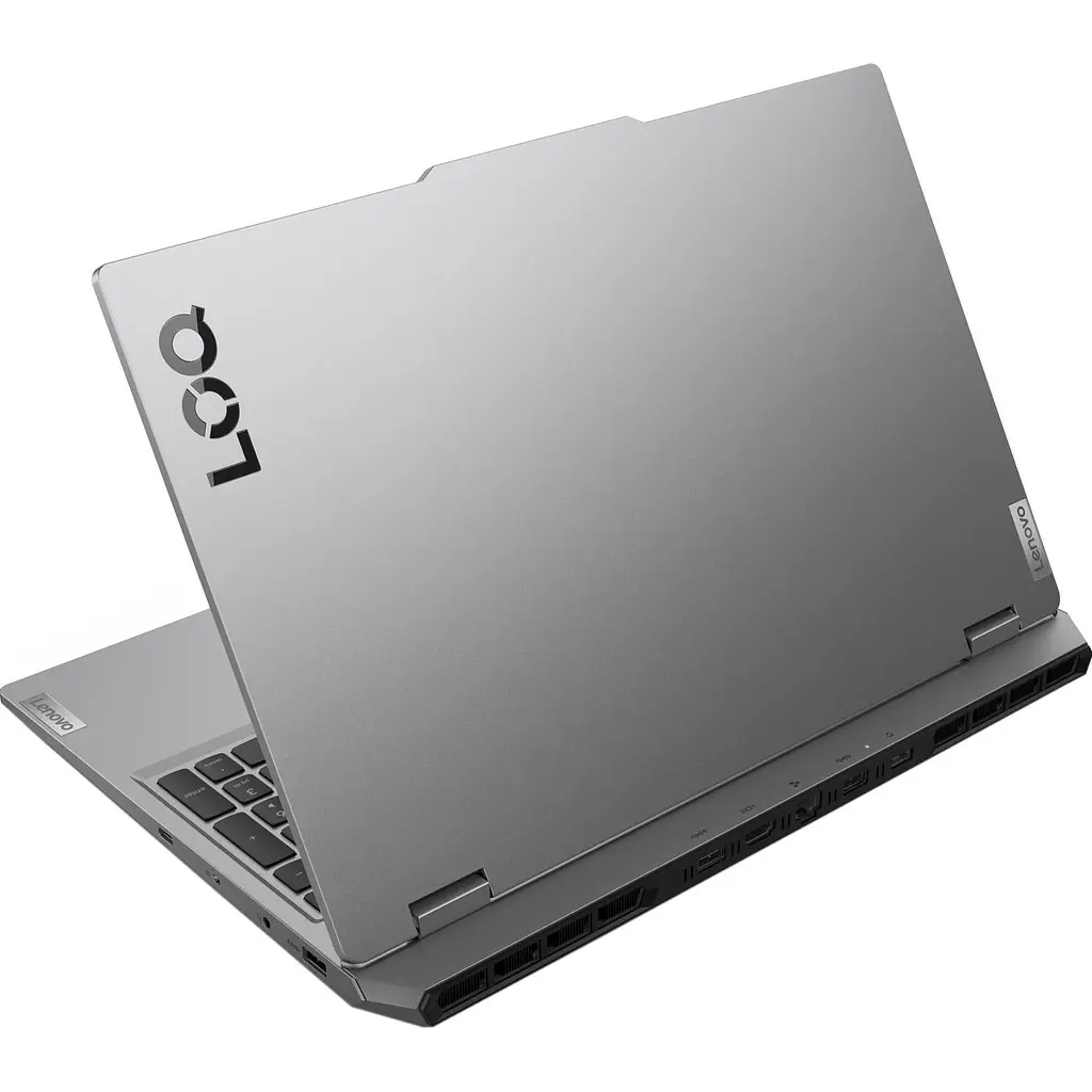 Ноутбук Lenovo 15.6 LOQ 15IRX10 FHD IPS 144Hz/Intel Core i5-13450HX/16GB/512SSD/RTX 5050 8GB/NOGRAVING/W11H/Luna Gray (83JE002KUS) - фото 5