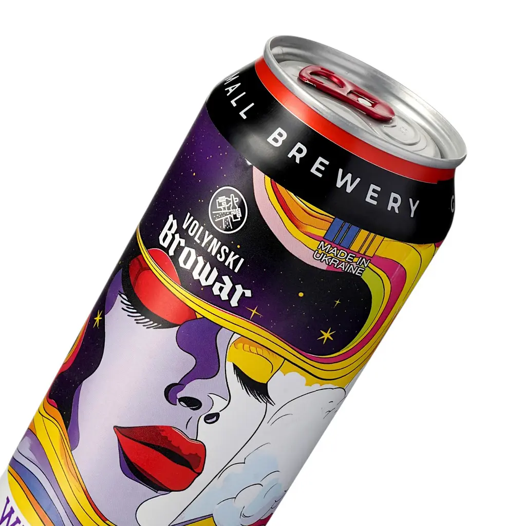 Пиво Volynski Browar Weizen, світле, нефільтроване, 4,9%, з/б, 0,5 л - фото 5