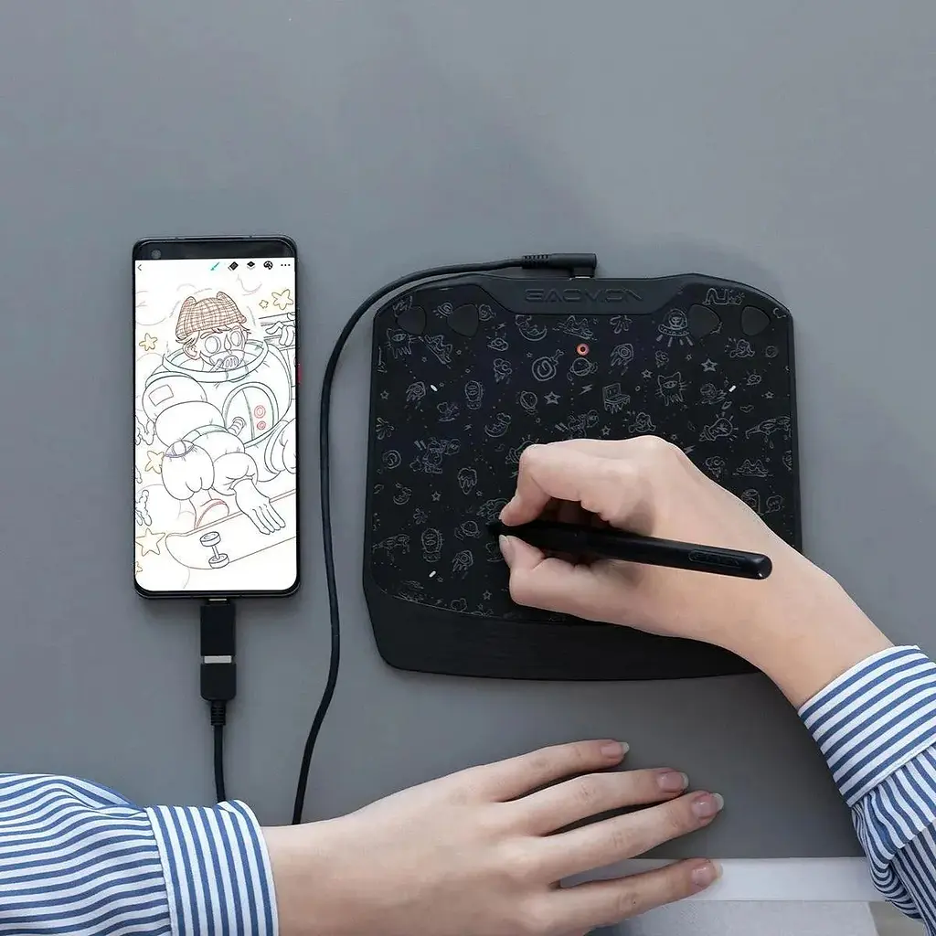 Графічний планшет Gaomon S830 [116778] - фото 8