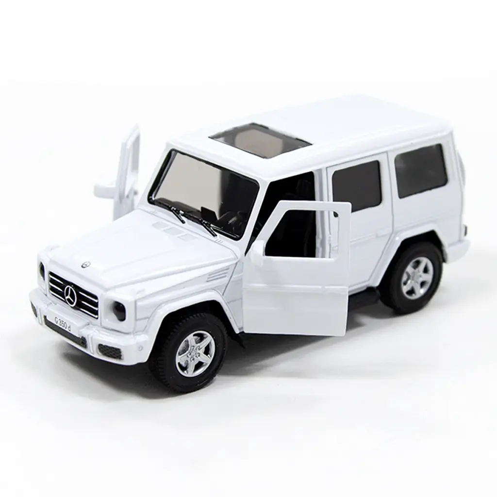 Автомодель - MERCEDES BENZ G350 (білий) - фото 11