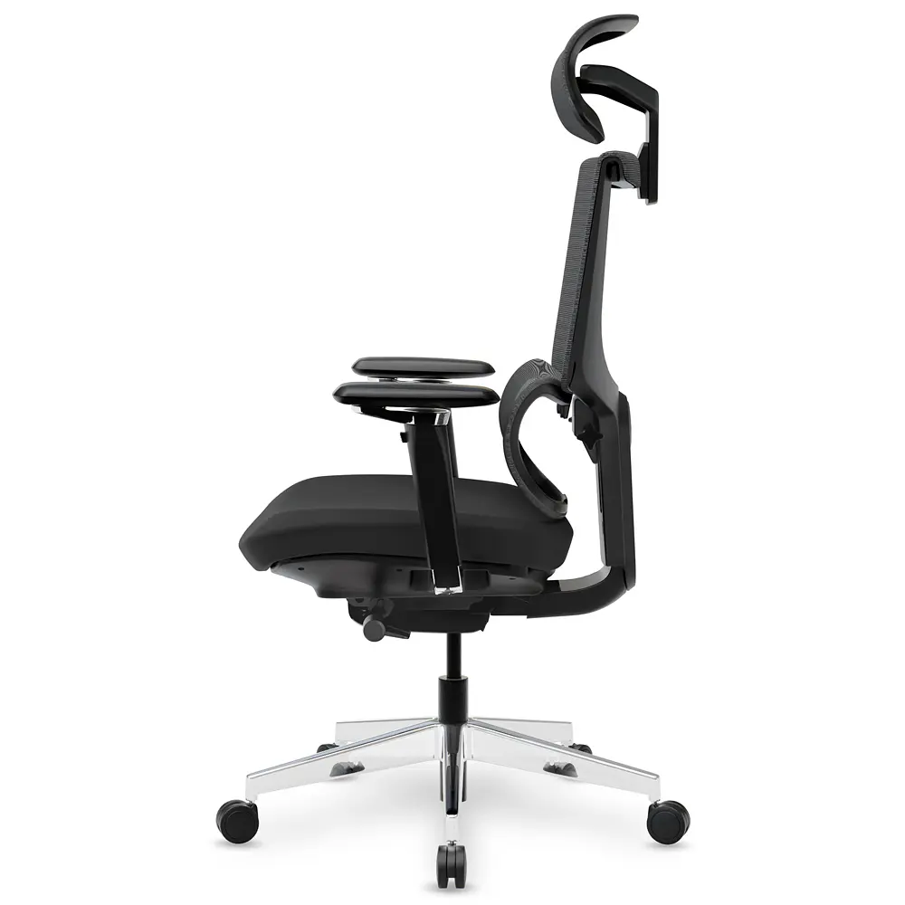 Крісло Mealux S8 Air Fabric Black (арт. HF-S8P F/B) - фото 2