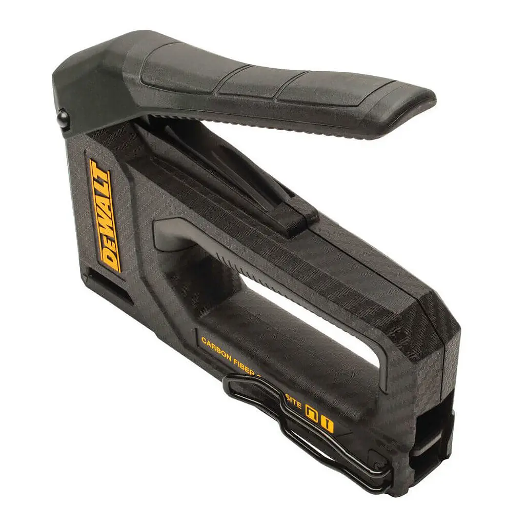 Степлер будівельний DeWALT CARBON FIBRE для скоб типу "G" 6-14мм, цвяхів типу "J" 12, 15мм. (DWHT80276-0) - фото 4