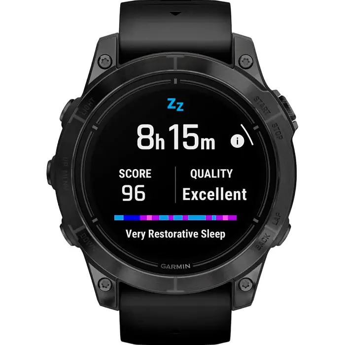 Смарт-годинник Garmin Epix Pro (Gen 2) Standard Edition 47mm Slate Gray with Black Band (010-02803-00) [86538] - фото 9