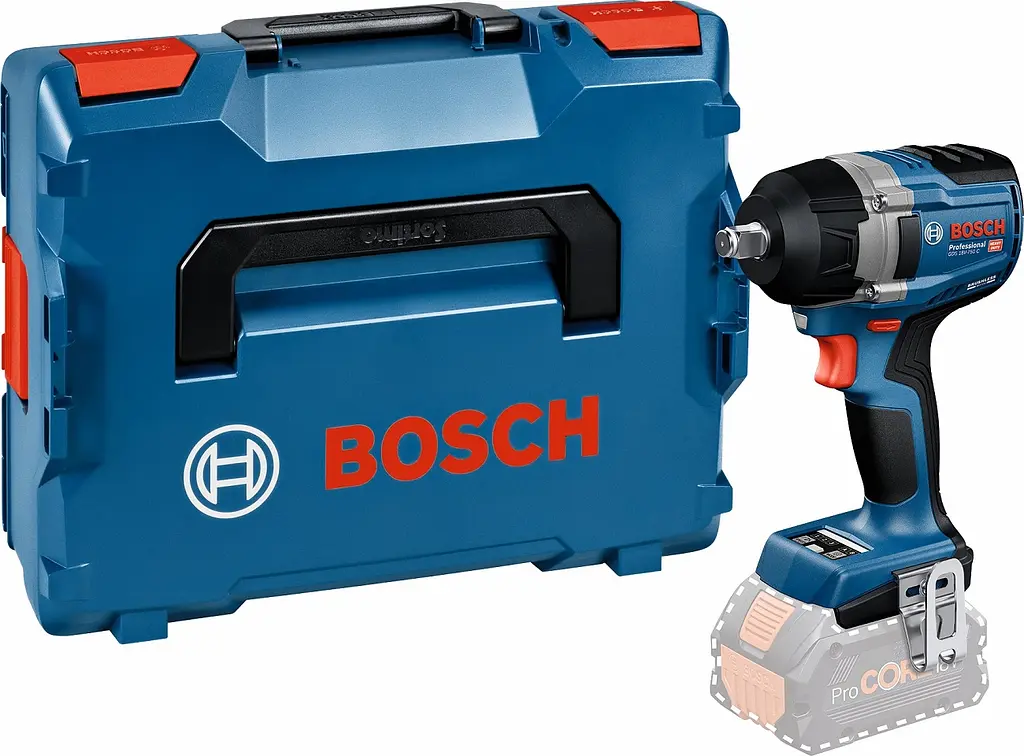 Акумуляторний ударний гайкокрут Bosch GDS 18V-750 C Professional без акб та з/п, з модулем Bluetooth в L-BOXX 136