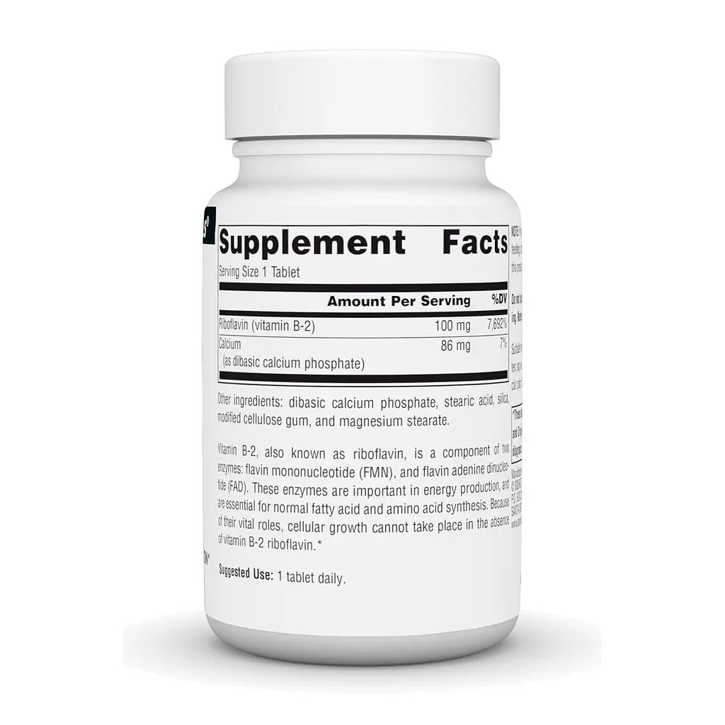 Vitamin B-2 100 mg - 100 tabs - фото 2