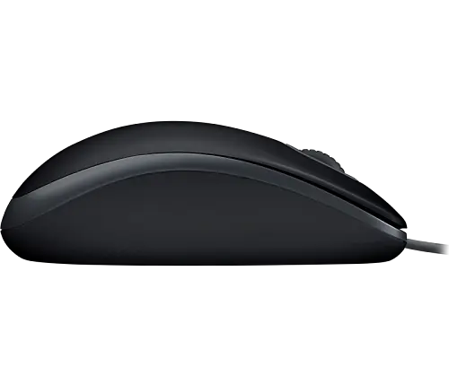 Миша Logitech B110 Silent, Black, USB, оптична, 1000 dpi, 3 кнопки, 1.8 м (910-005508) - фото 3