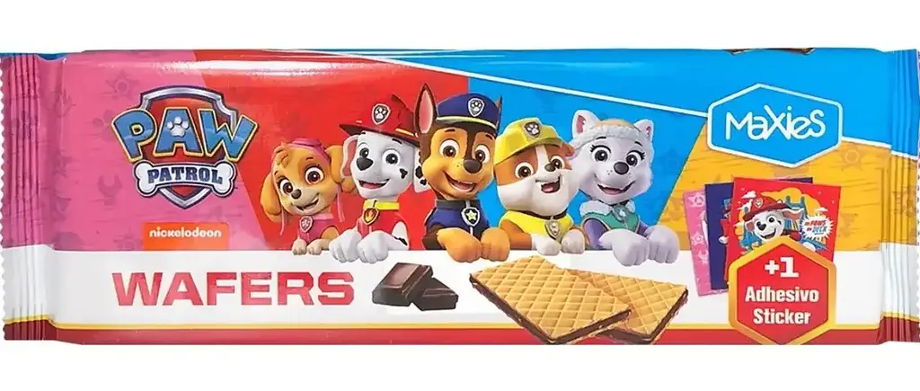 Вафлі дитячі Maxies Wafers Paw Patrol 150 г