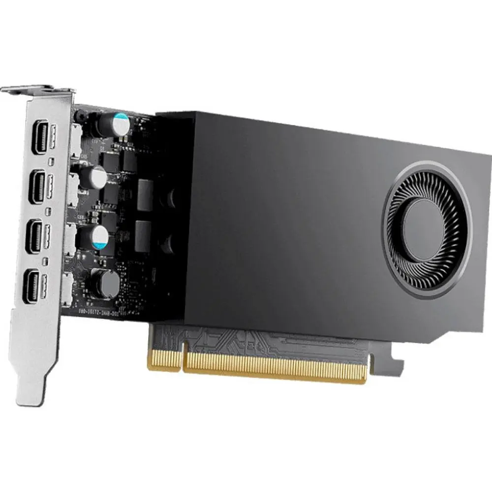 Відеокарта PNY NVIDIA QUADRO RTX A1000 8GB LowProfile OEM (VCNRTXA1000-SB) (GDDR6, 128 bit, PCI-E v4.0) - фото 3