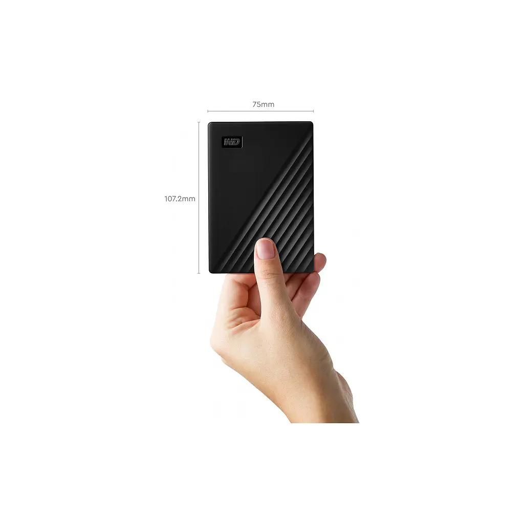 Зовнішній жорсткий диск WD 2.5" 5TB (WDBPKJ0050BBK-WESN) - фото 5