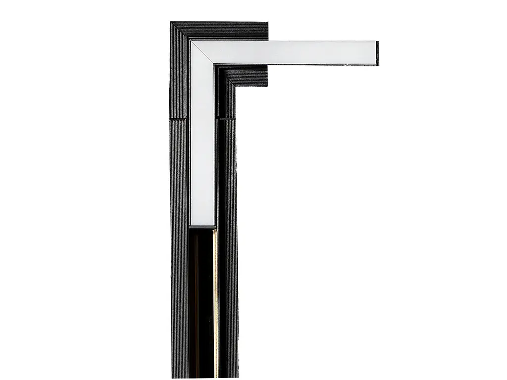 Соединитель Brille горизонтальный угловой для врезного шинопровода HD-29L/A BK - фото 2