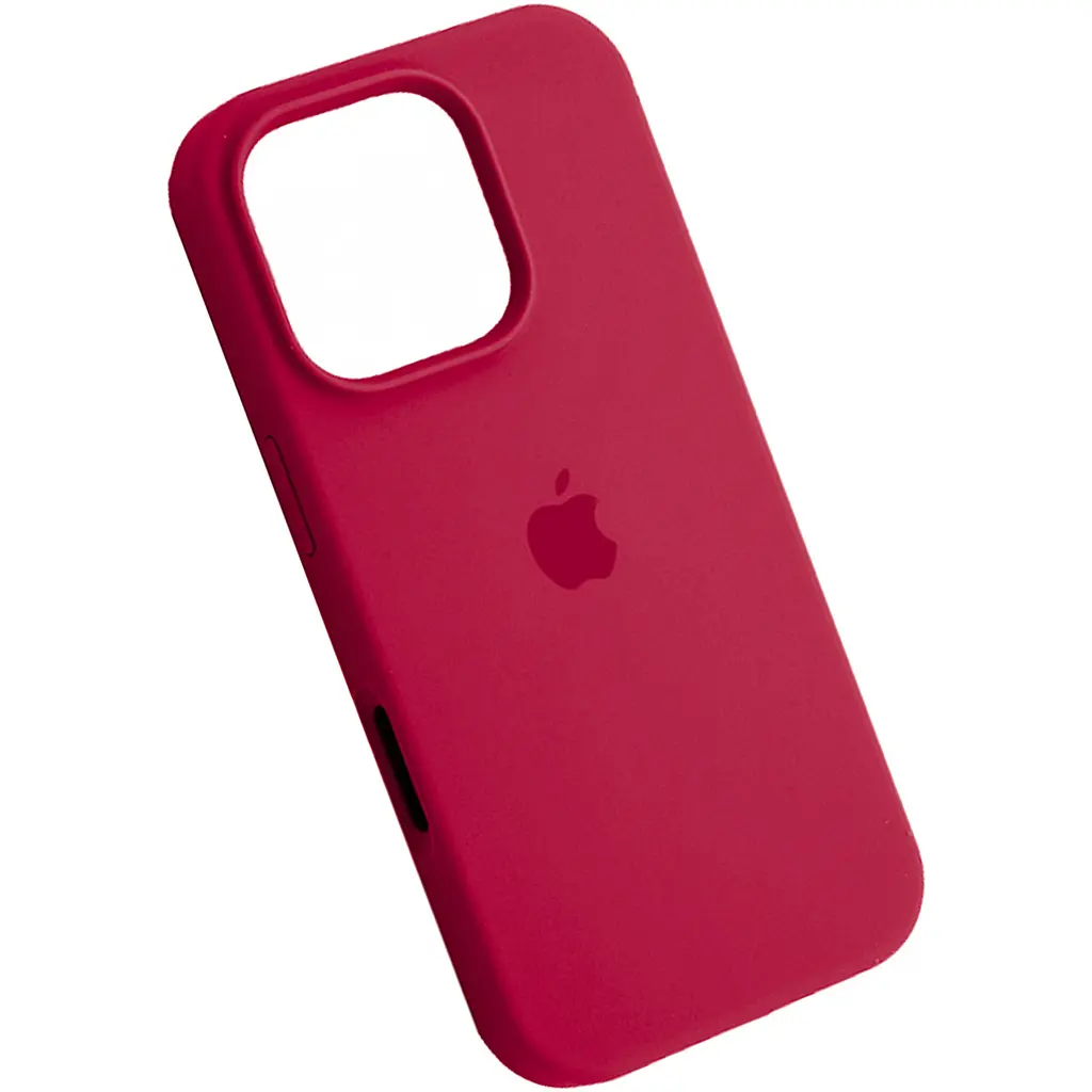 Чохол Silicone Case для Apple iPhone 16 Pro Rose Red AA [115016] - фото 2