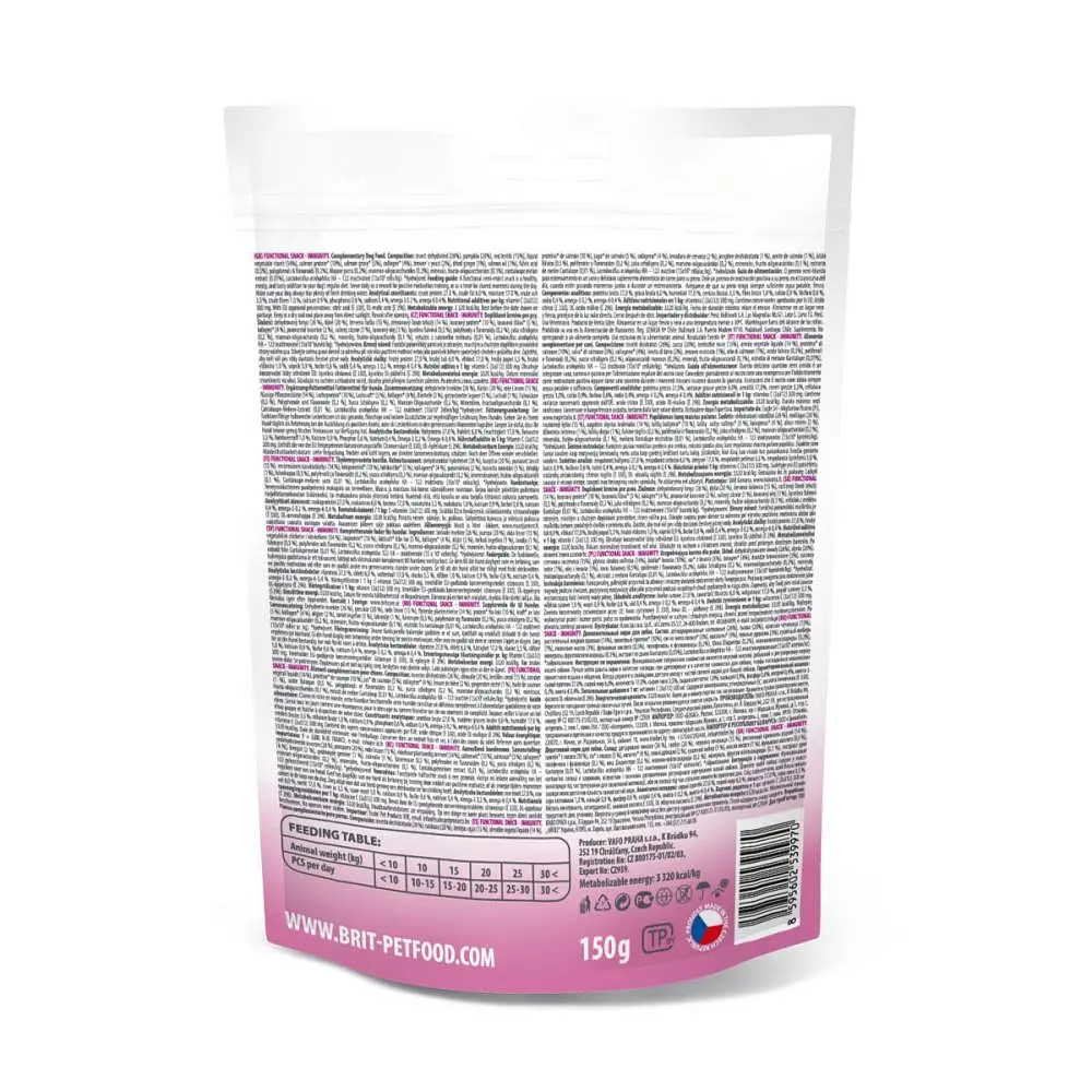 Ласощі для собак Brit Functional Snack Immunity 150 г (для імунітету) - фото 4