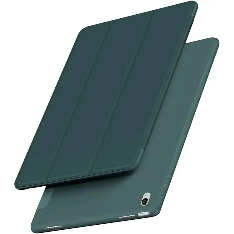 Чохол-книжка BeCover Tri Fold Soft TPU Silicone для Apple iPad Air 4/5 2020/2022 10.9" Dark Green (711130) - фото 3