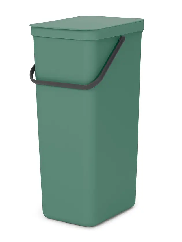 Відро для сміття Brabantia Sort&Go, 40 л, темно-зелений (251023) - фото 2