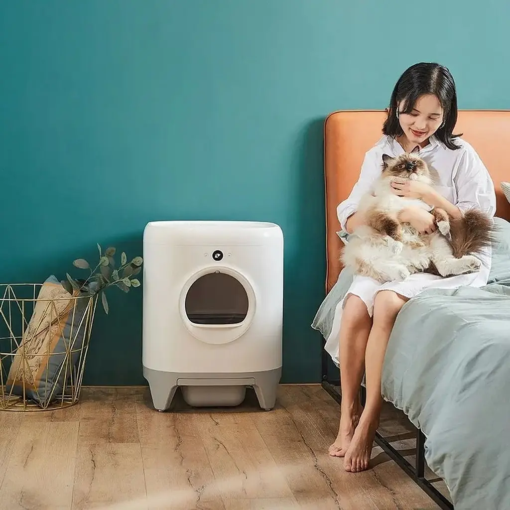 Умный туалет для кошек Petkit Pura X Self-Cleaning Cat Litter Box [P9901] [108974] - фото 10