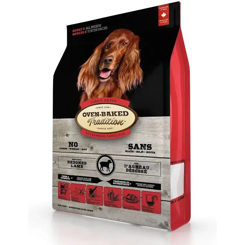 Сухой корм для собак Oven-Baked Tradition, из свежего мяса ягненка, 5,67 кг - фото 3