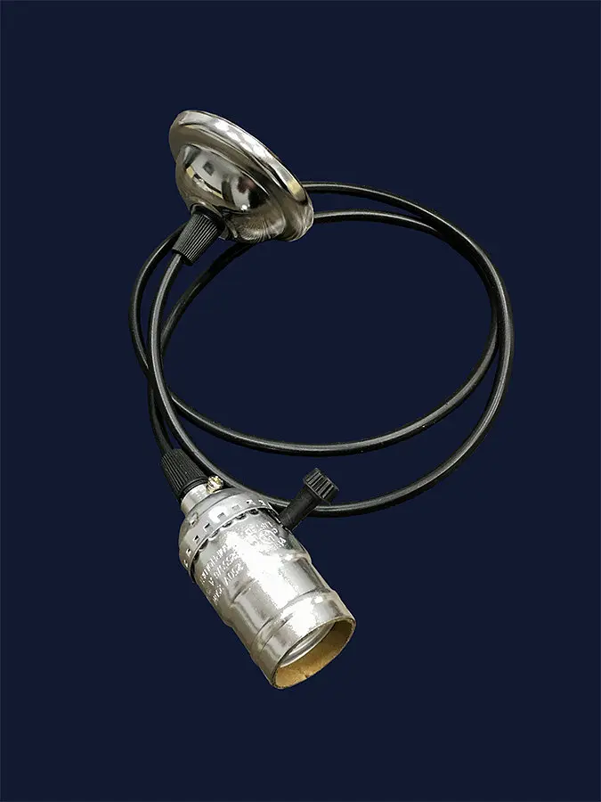 Подвесной светильник Levistella AMP34004-1, E27, хром, 1 лампа, 1 м, современный стиль для дома - фото 2