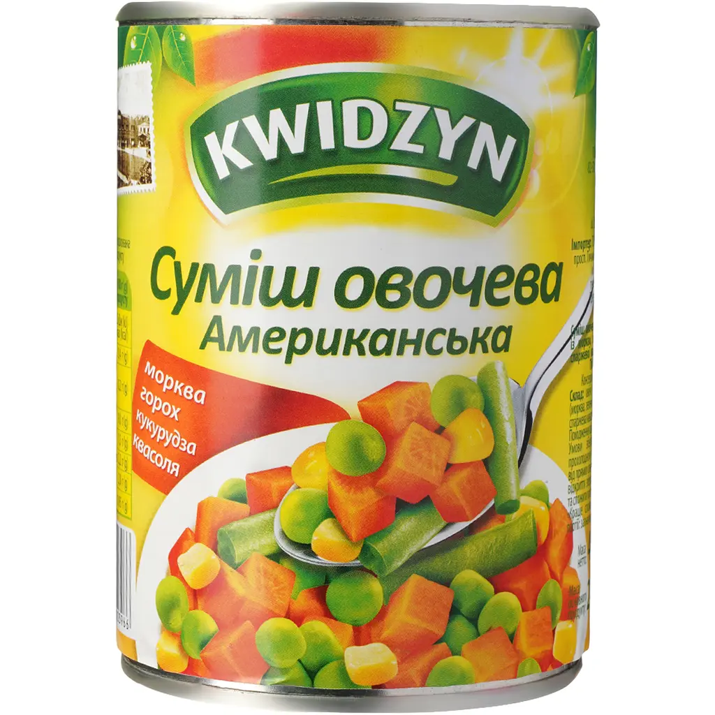Суміш овочева Kwidzyn Американська 400 г (921227) - фото 4