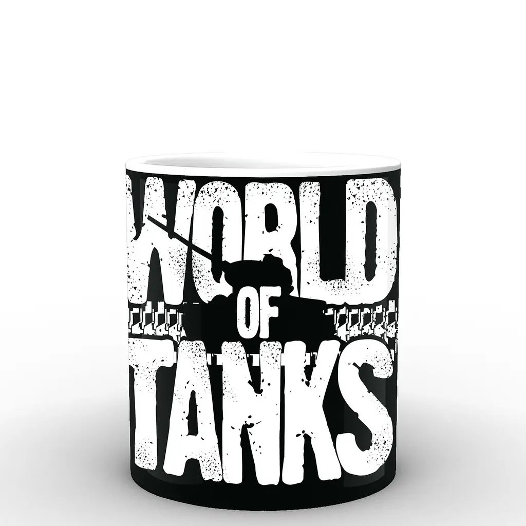 Кухоль GeekLand World of Tanks лого WT.02.022 330 мл білий - фото 3