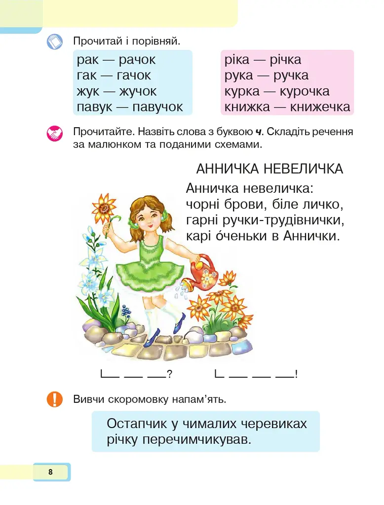 Українська мова. Буквар. 1 клас. Частина 4 - Марія Чумарна - фото 7