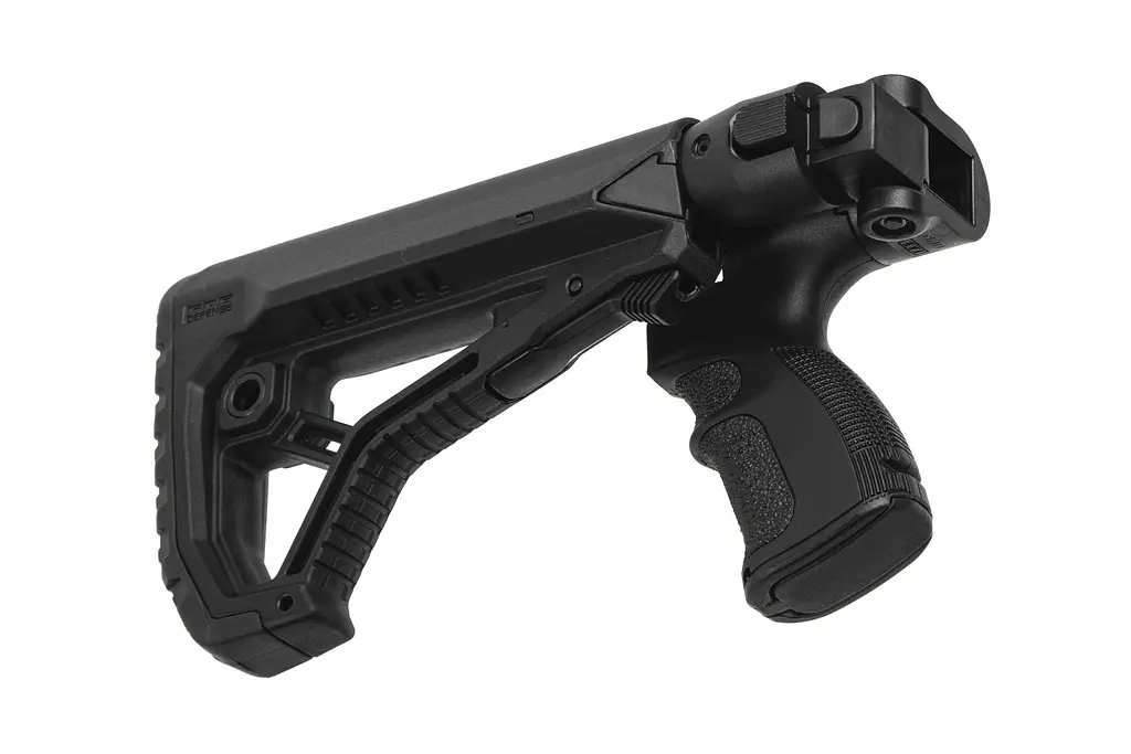 Приклад складной с пистолетной рукояткой Fab Defense для Mossberg 500 черный AGMF500FK - фото 2