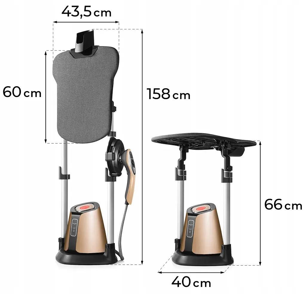 Гладильная система 3в1 Mozano Ultra Care 2500 W Gold - фото 8