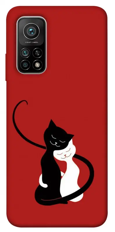 TPU чохол Demsky Закохані коти для Xiaomi Mi 10T