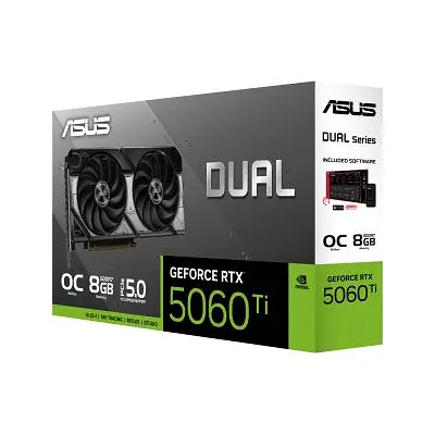 Видеокарта Asus GeForce RTX5060Ti 8Gb DUAL OC (DUAL-RTX5060TI-O8G) - фото 7