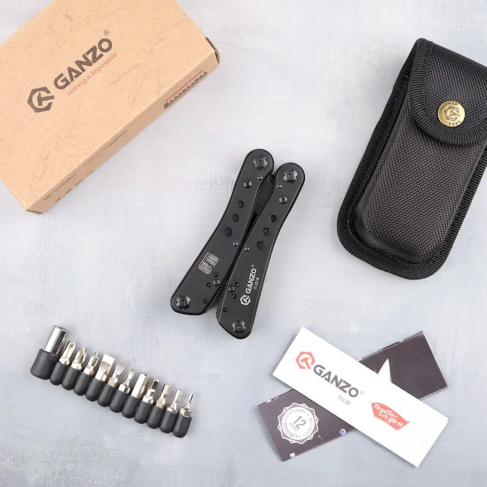 Мультитул Ganzo G201-B Multi Tool Black Edition 22 функцій - фото 10