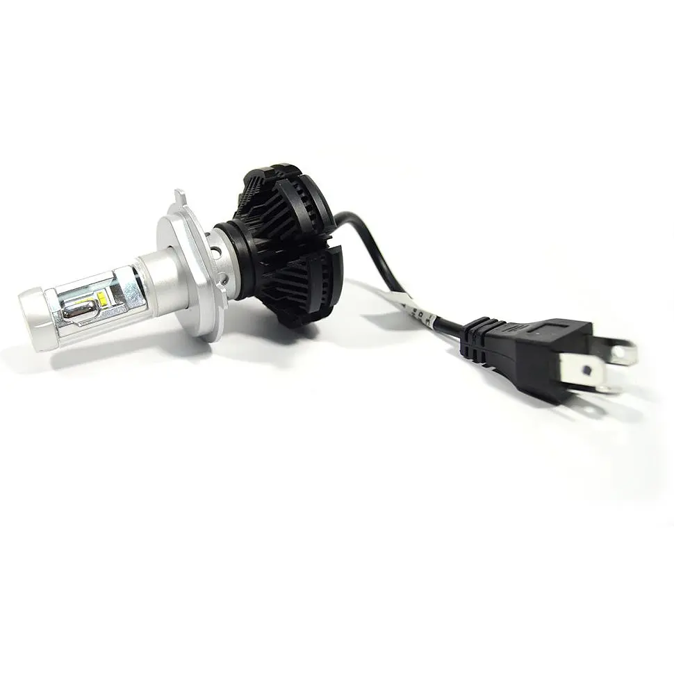 Лампи XPRO X3 H4 світлодіодні надяскраві LED в авто 6000К 50W 2 шт. (X3 H4) - фото 4