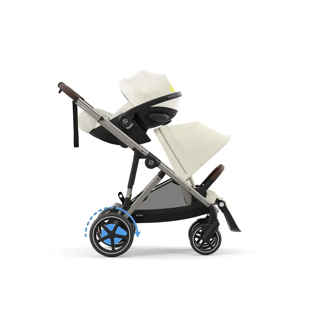 Коляска eGazelle S TPE Seashell Beige - фото 5