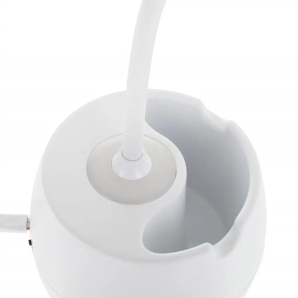 Настільна лампа Brille на гнучкій ніжці сенсорна SL-104 5W WH - фото 6