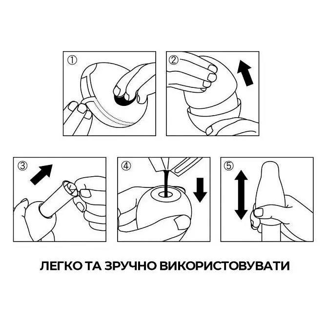 Мастурбатор-яйце Tenga Egg Tube (SO5497) [96204] - фото 3