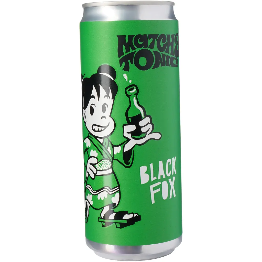 Напій безалкогольний середньогазований Black Fox Matcha Tonic 330 мл