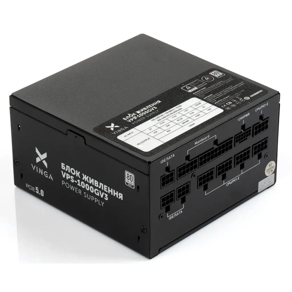 Блок живлення Vinga 1000W (VPS-1000GV3) - фото 3
