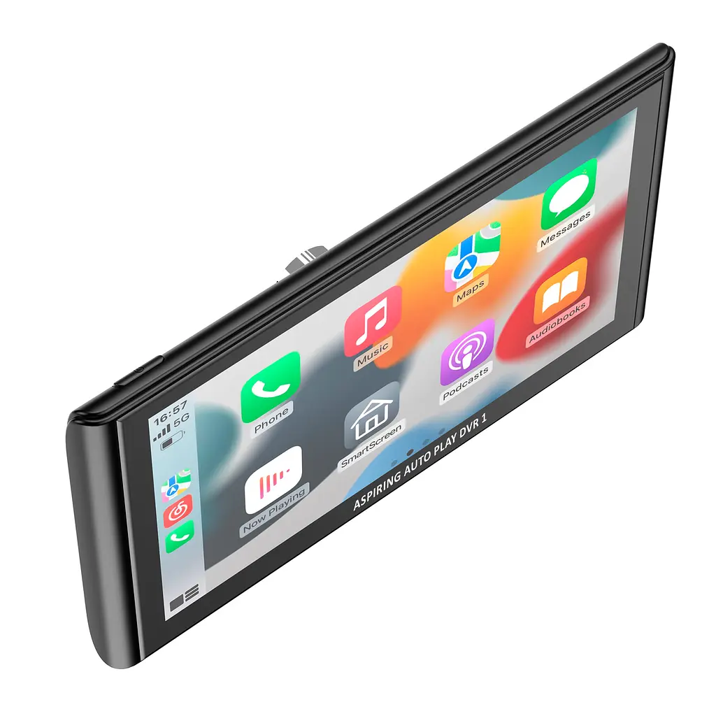 Портативний монітор Aspiring Auto Play DVR 1, Magnet, CarPlay, Android auto - фото 9
