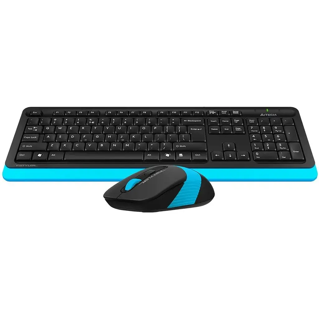 Комплект клавіатура + миша A4Tech Fstyler FG1010 Black/Blue [114623] - фото 4