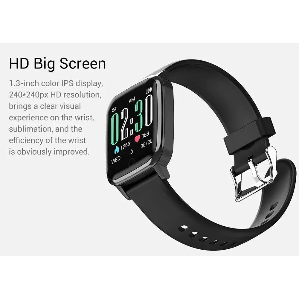 Смарт-годинник Pads R1 SmartWatch 1.3-дюймовий IPS-екран IP67 водонепроникний монітор серцевого ритму - фото 7