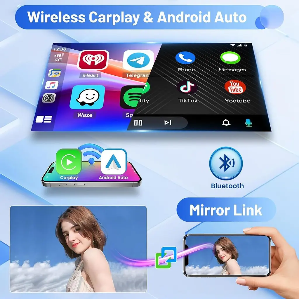 Автомагнітола Android 15 4/64GB для Renault Clio 2013–2018 з CarPlay - фото 6
