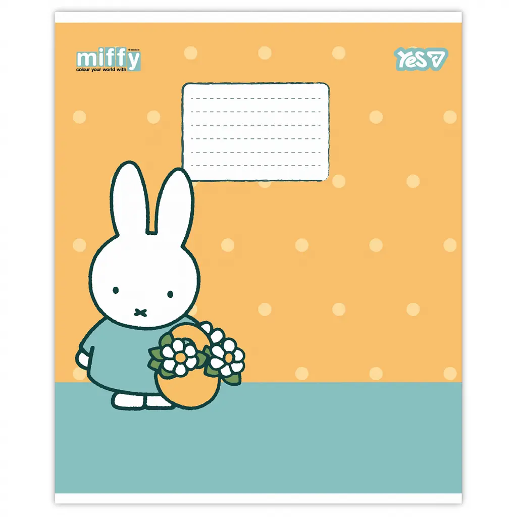 Набір зошитів Yes My Miffy 12 аркушів у лінію 25 шт. (768652) - фото 6